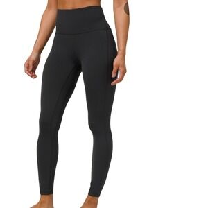 Lululemon Align High Rise Pant Black Nulu Yoga Leggings Size 4